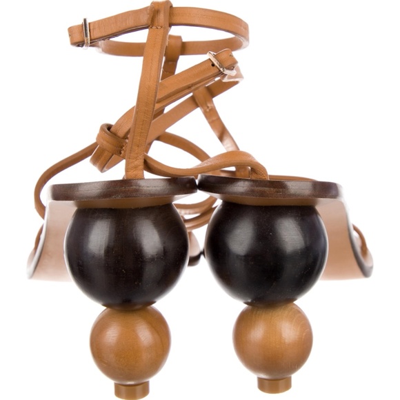 CULT GAIA Leather Sandals - Picture 4 of 5